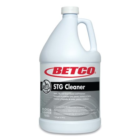 Stone, Tile, Grout Cleaner and Protectant, Pleasant Scent, 1 gal Bottle, 4PK -  BETCO, 16850400